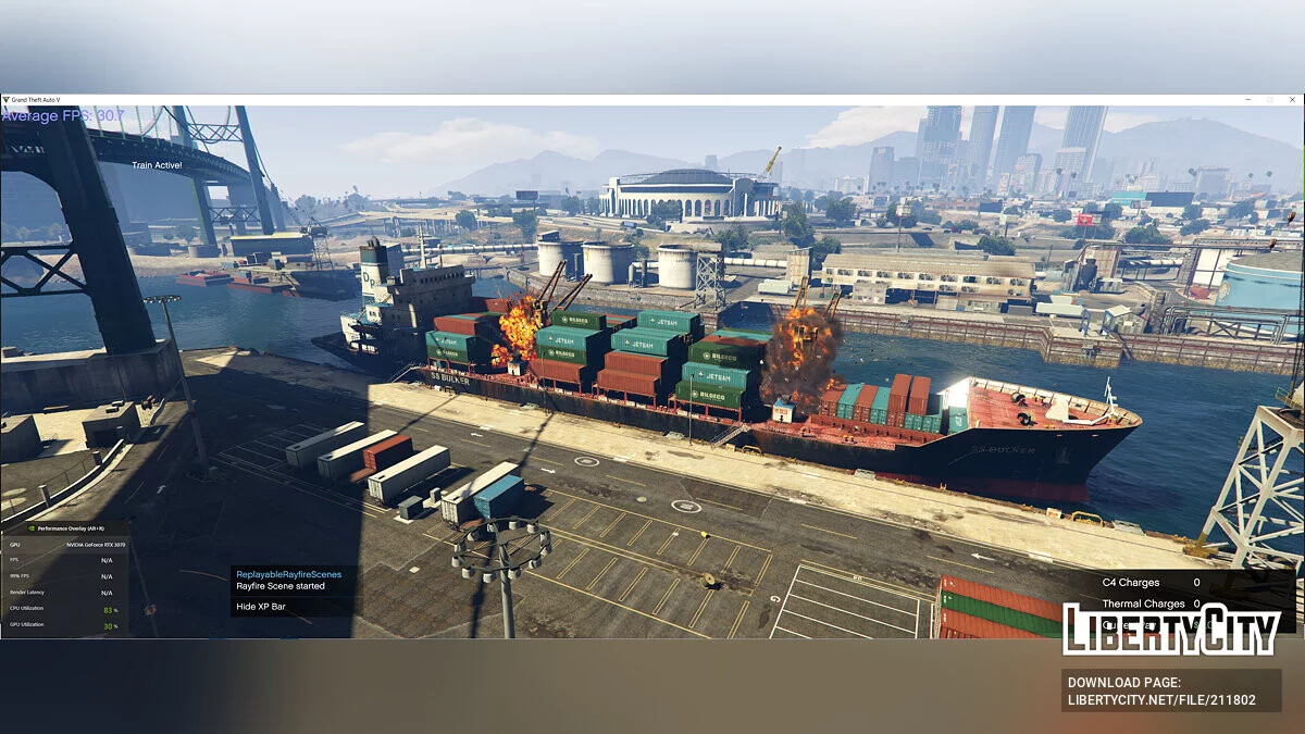 Воспроизведение сцен из миссии / GTA 5