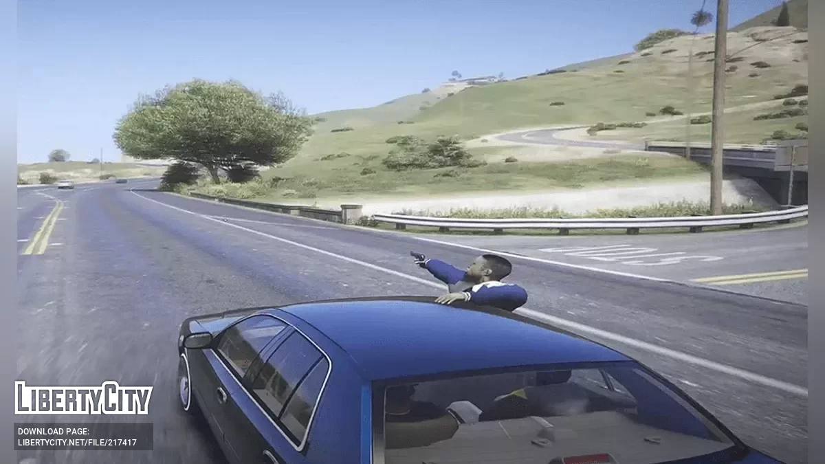 GTA IV Driveby Animation v1.0 / GTA 5