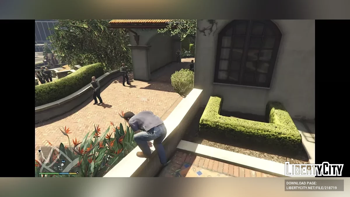 Нанимать охранников - Guard The Area / GTA 5