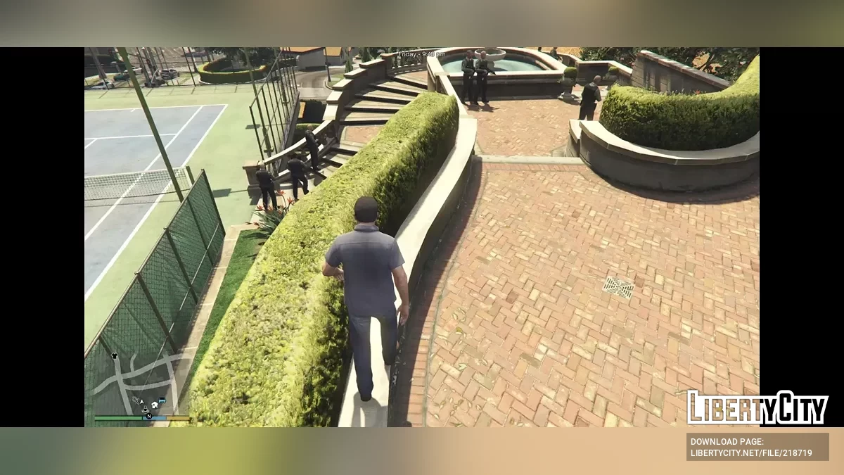 Нанимать охранников - Guard The Area / GTA 5