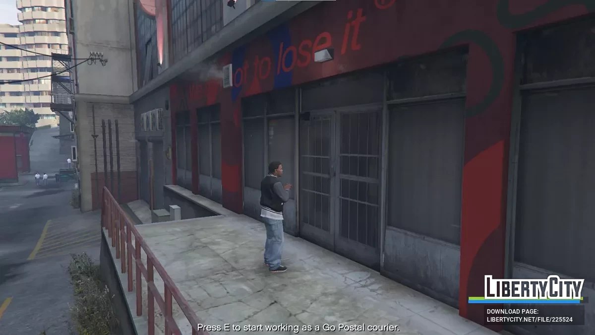 Работа курьером GoPostal / GTA 5