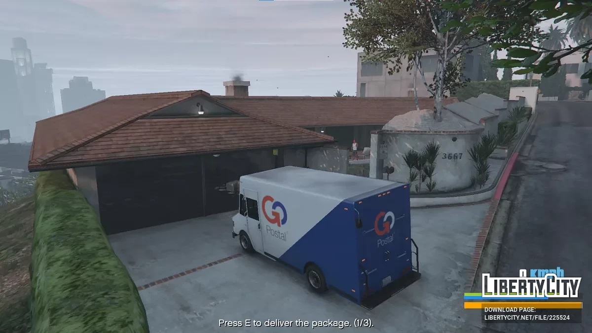 Работа курьером GoPostal / GTA 5