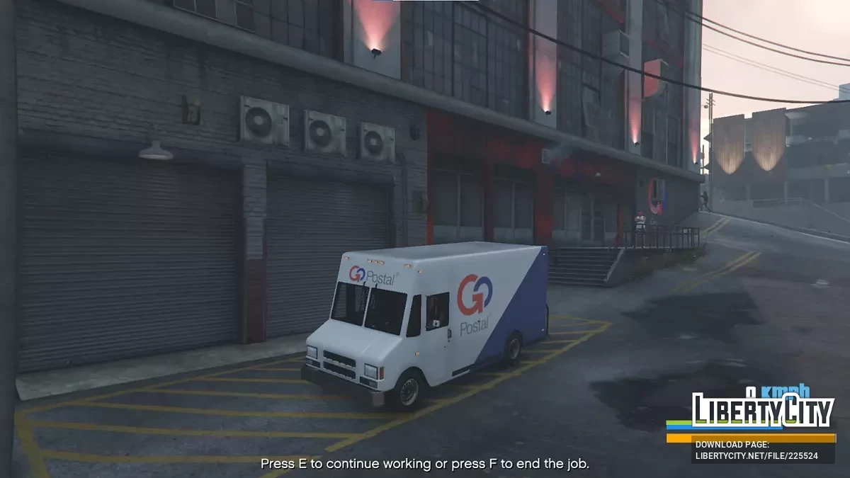 Работа курьером GoPostal / GTA 5