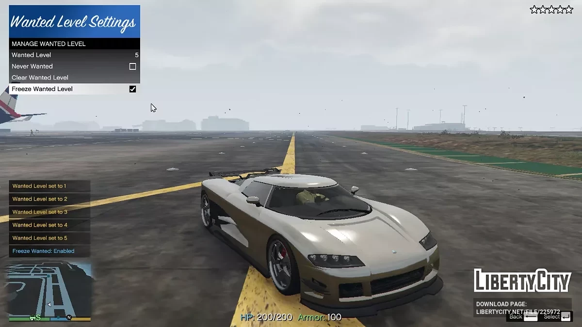 Мод SimpleMenu V1.2 / GTA 5