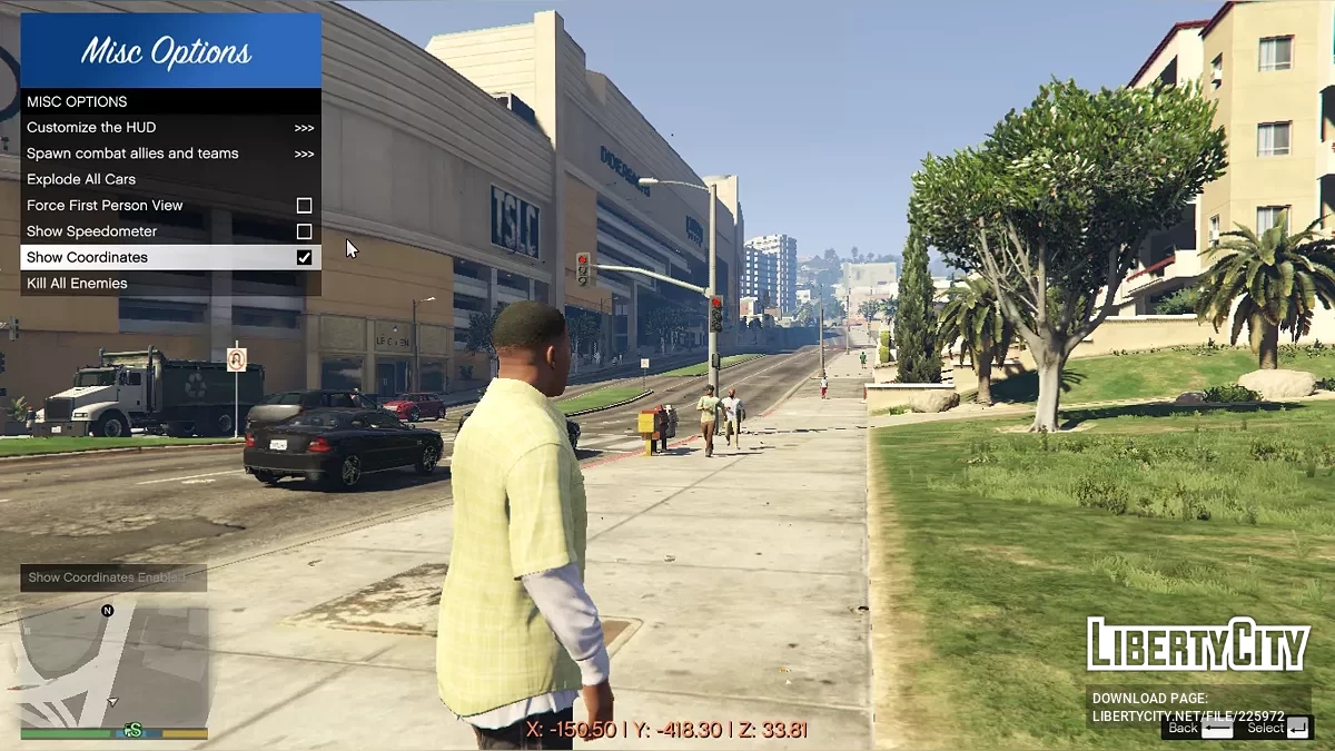 Мод SimpleMenu V1.2 / GTA 5