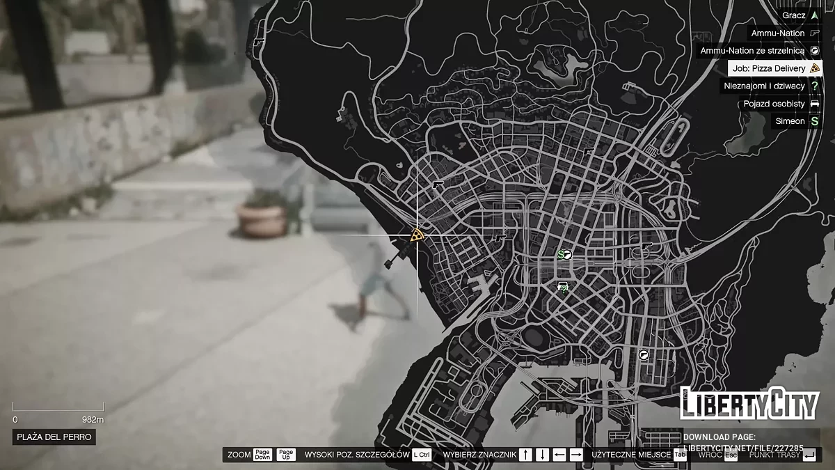 Работа по доставке пиццы v1.0 / GTA 5