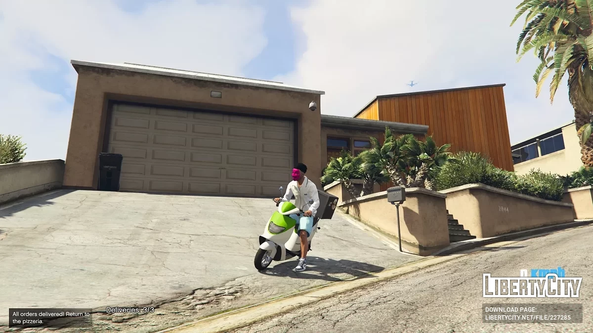 Работа по доставке пиццы v1.0 / GTA 5
