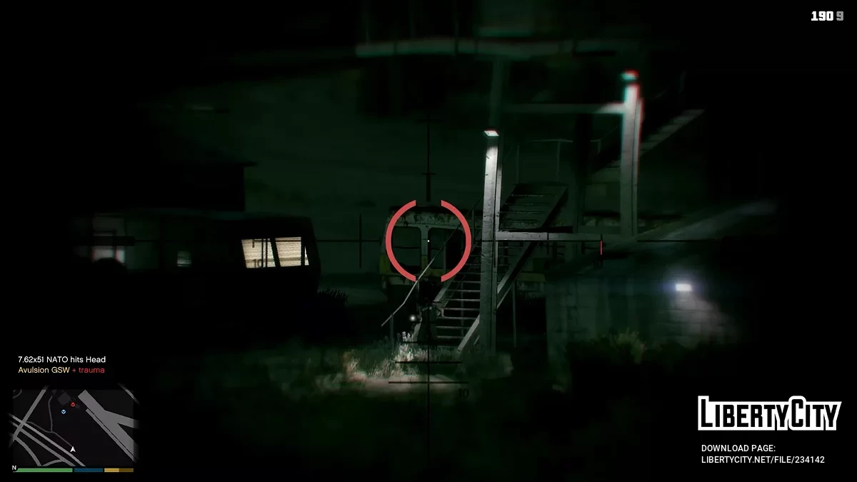 Рана от огнестрельного оружия 2 / GTA 5