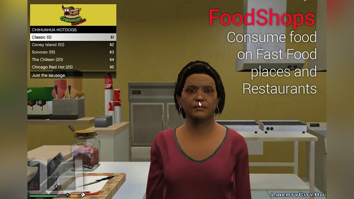 FoodShops: Фастфуды и рестораны v1.0 для GTA 5 - Картинка #1