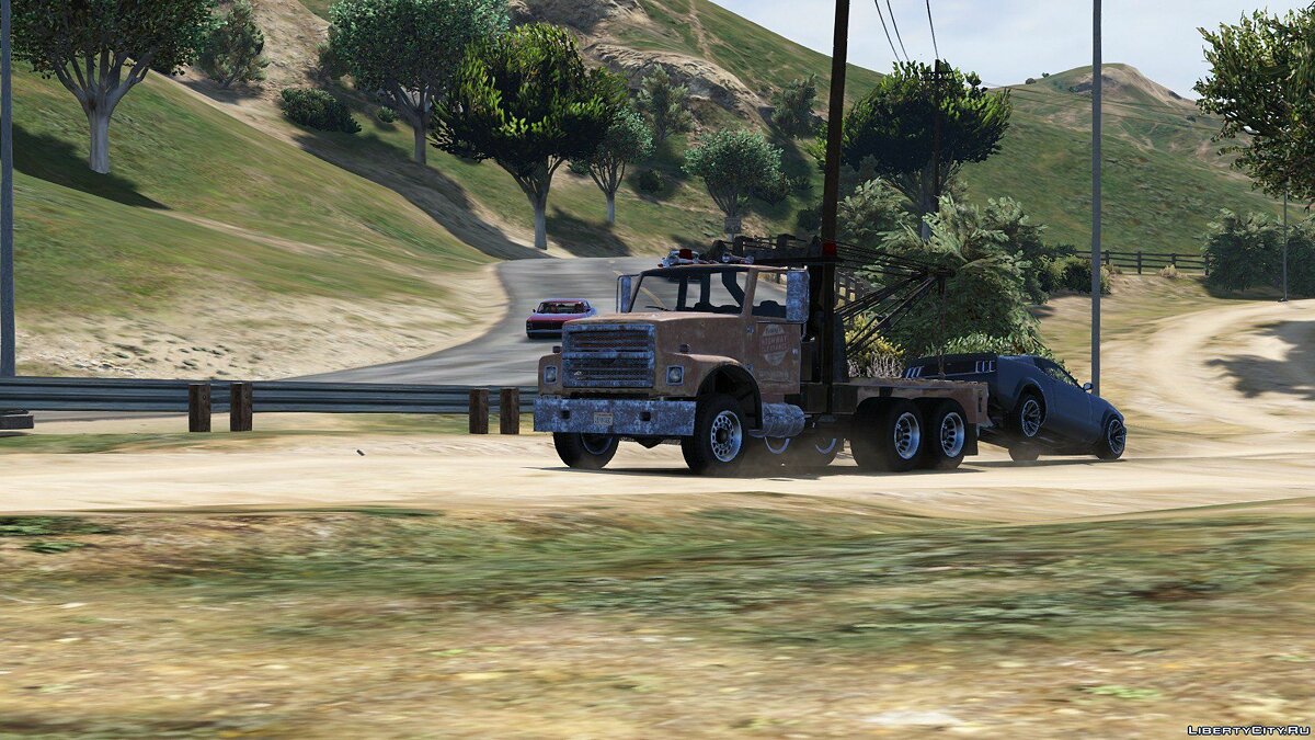 Tow truck mod gta 5 фото 41