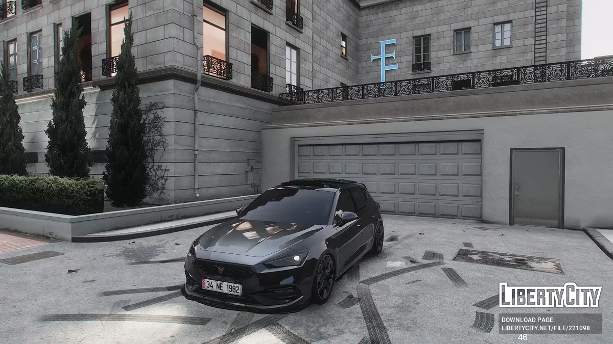 Seat Leon Cupra 2020 с люком на крыше / GTA 5