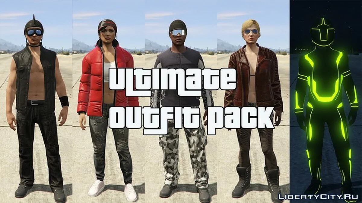 Ultimate Outfit Pack [Menyoo] 1.4 / GTA 5