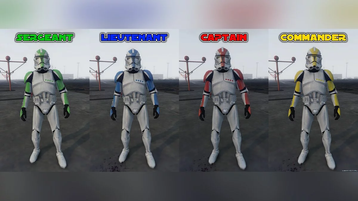 Rezzed Clone Troopers Pack [Add-On] 4.0 / GTA 5