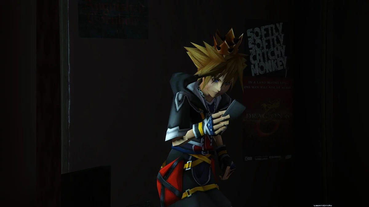 Sora & Riku - Kingdom Hearts [Add-On Ped Pack] Update 1 / GTA 5