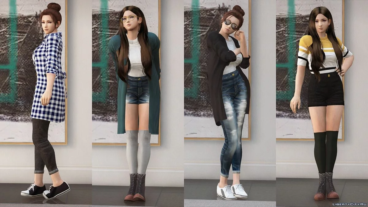 Mai Shiranui Dead Or Alive 5 [Add-On Ped | Replace] v1.5 / GTA 5