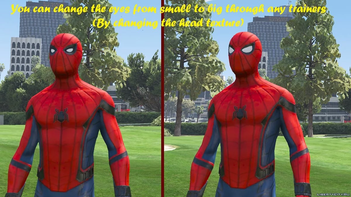 Spider-man mods coming Pack (Infinity War, PS4 Advanced suit and Stark suit)- 3.1 / GTA 5