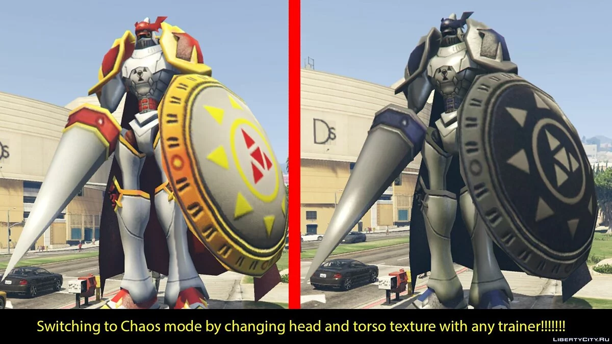 Gallantmon Pack [Digimon] 1.0 / GTA 5