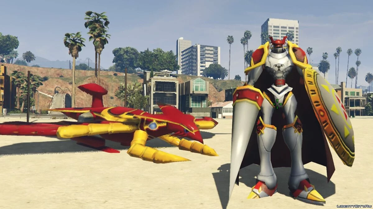 Gallantmon Pack [Digimon] 1.0 / GTA 5