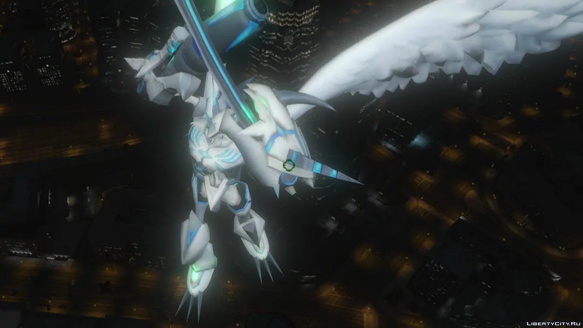 Omegamon (Digimon) [BIG Add-On Ped] 1.3 / GTA 5