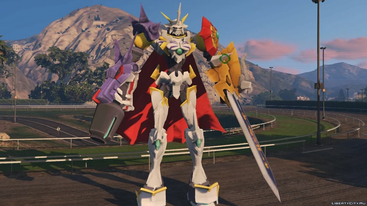 Omegamon (Digimon) [BIG Add-On Ped] 1.3 / GTA 5