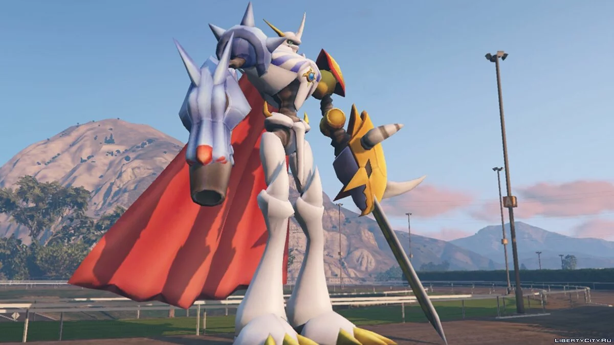 Omegamon (Digimon) [BIG Add-On Ped] 1.3 / GTA 5