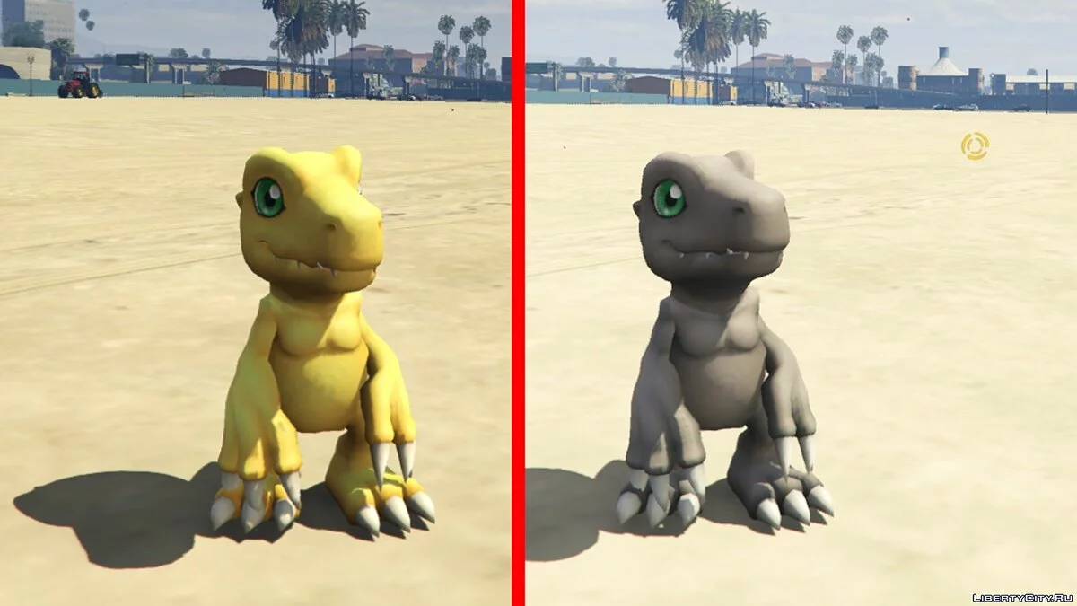 Agumon & Wargreymon [Digimon] 1.2 / GTA 5