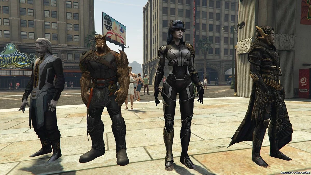 Children Of Thanos Pack [Add-On Ped] 1.1 - Дети Таноса / GTA 5