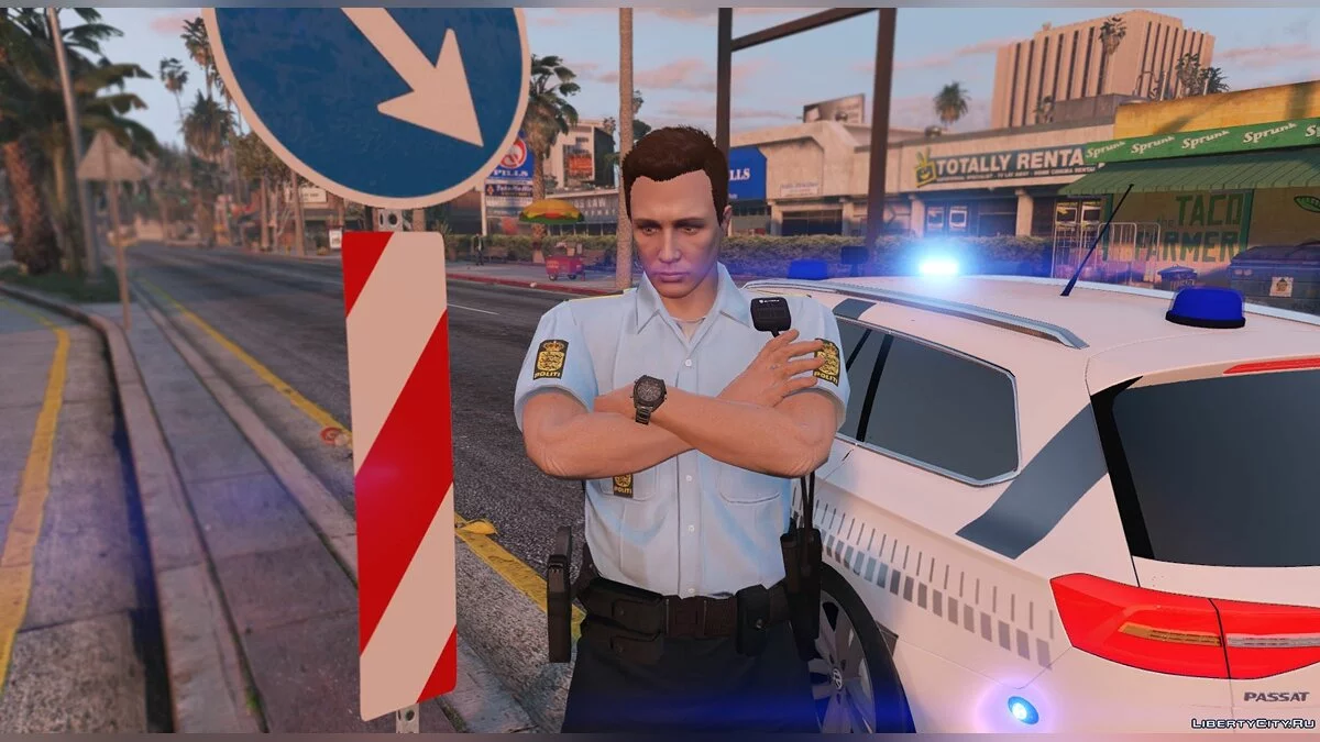 Danish Police Uniforms 0.6 - Пак Датской полицейской униформы / GTA 5