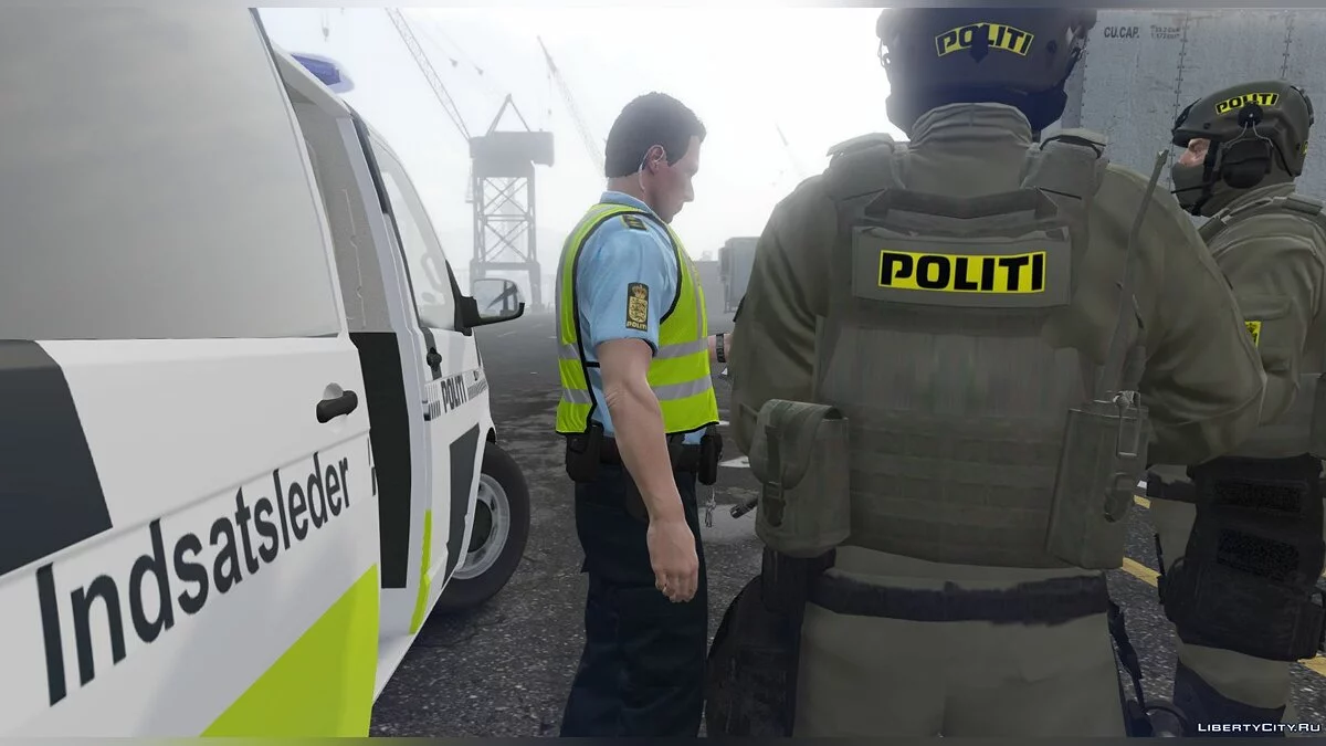 Danish Police Uniforms 0.6 - Пак Датской полицейской униформы / GTA 5