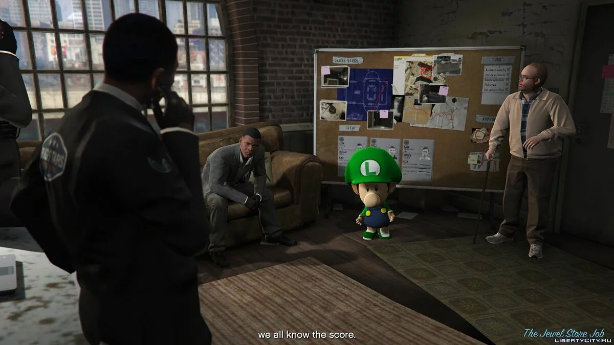 Super Mario Plumbers [Add-On Ped] 1.0 - Супер Марио и его друзья / GTA 5