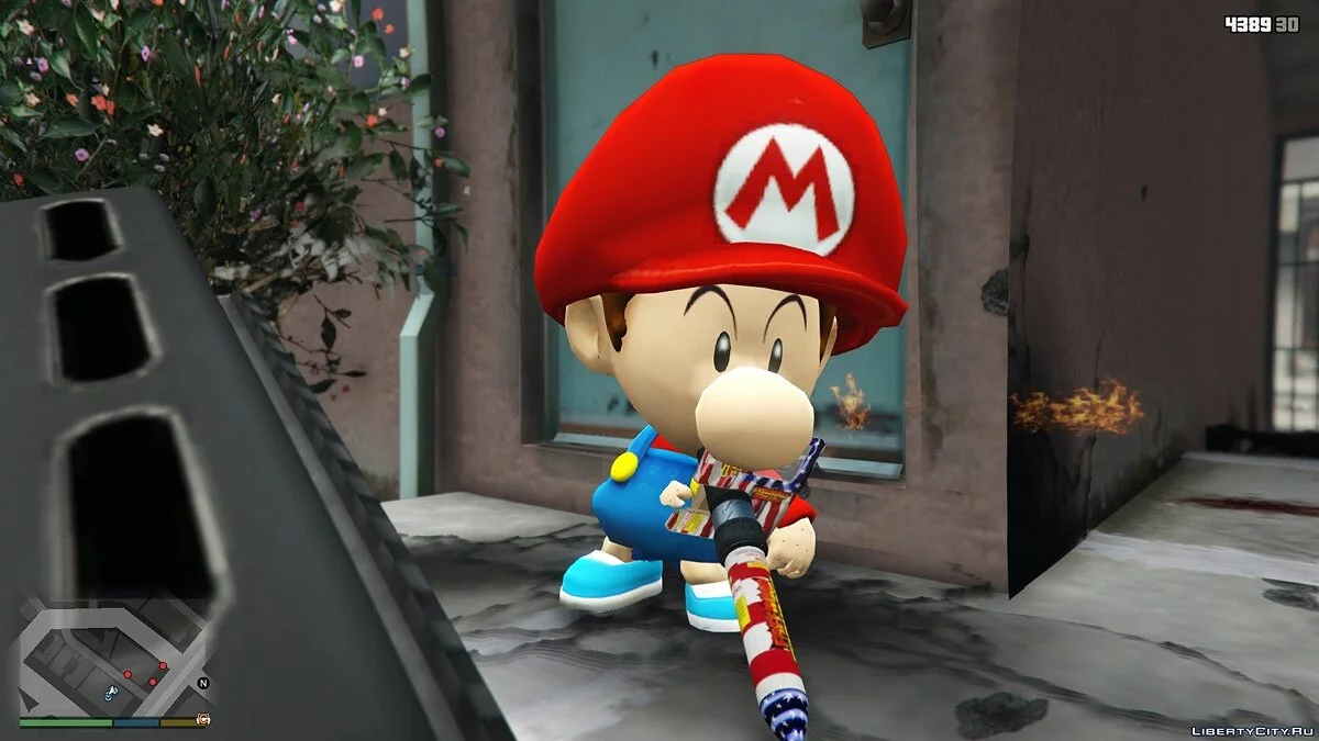 Super Mario Plumbers [Add-On Ped] 1.0 - Супер Марио и его друзья / GTA 5