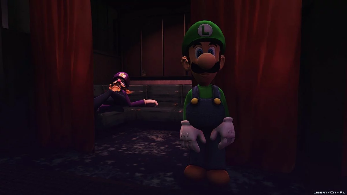 Super Mario Plumbers [Add-On Ped] 1.0 - Супер Марио и его друзья / GTA 5