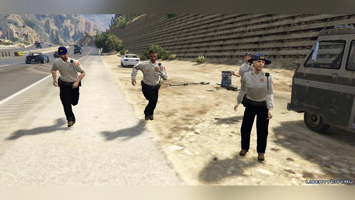 Taiwan National park police 1.0 - Пак тайваньских полицейских / GTA 5