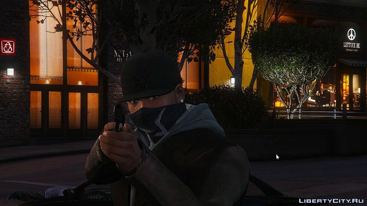 Одежда Эйдена Пирса из игры Watch Dogs / GTA 5