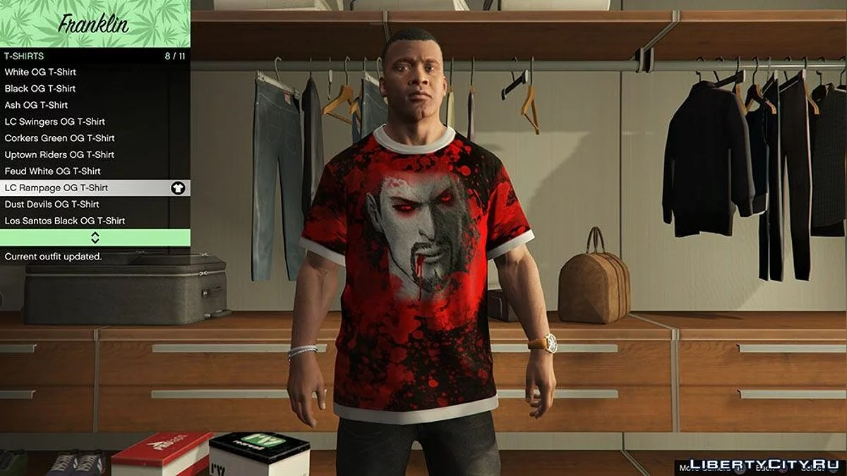 Пак футболок с артами из Metal Gear / GTA 5