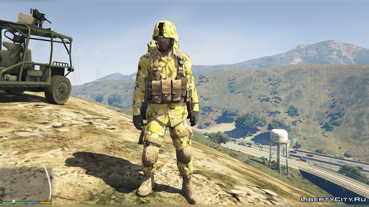 Пак военной униформы иранских военных для главных героев игры / GTA 5