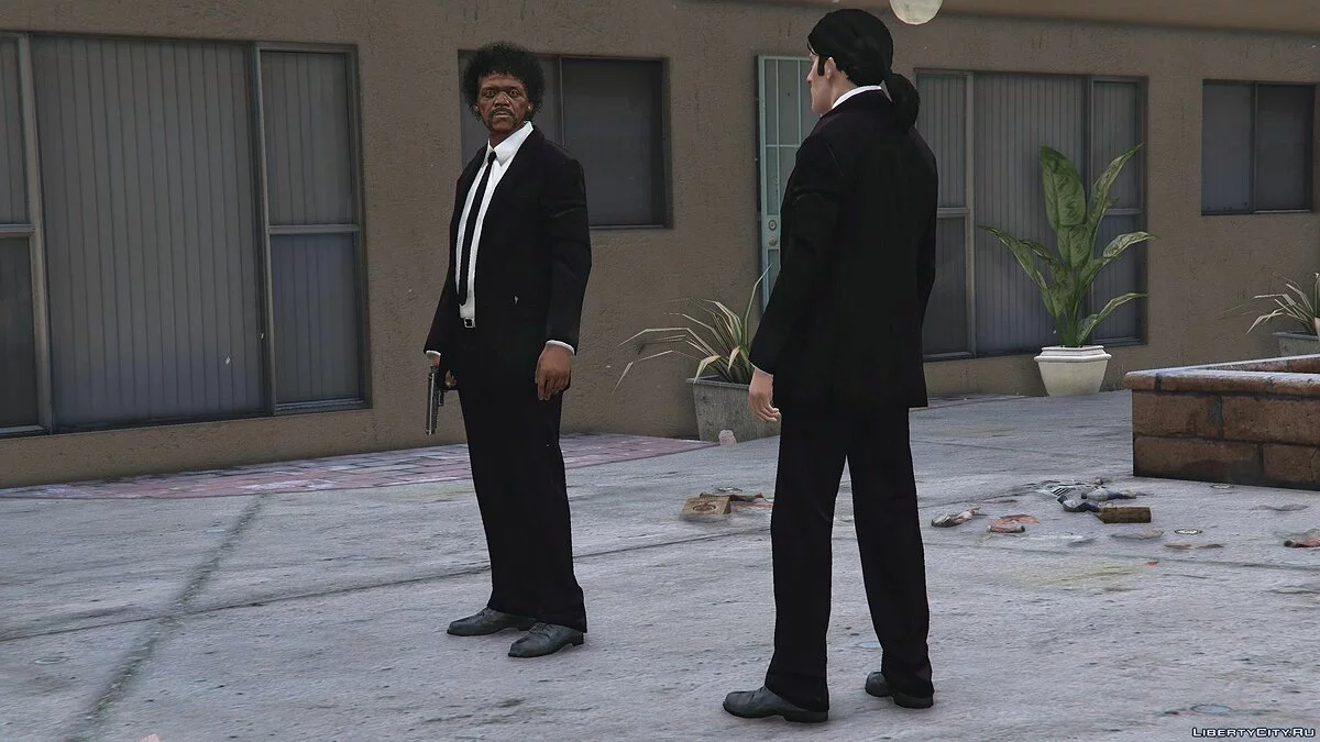 Джулс и Винцент из фильма 