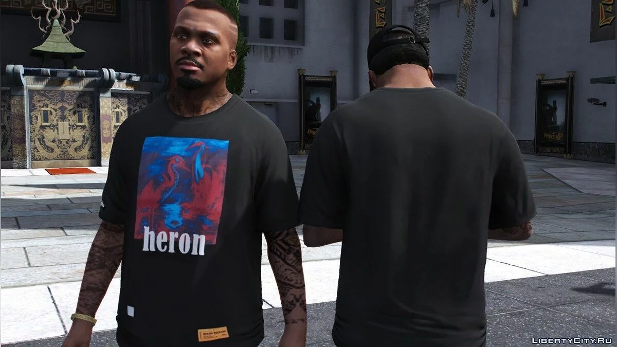 Пак одежды Heron Preston / GTA 5