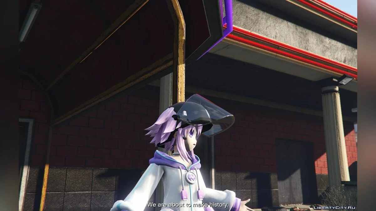 Девушки из аниме Hyperdimension Neptunia / GTA 5