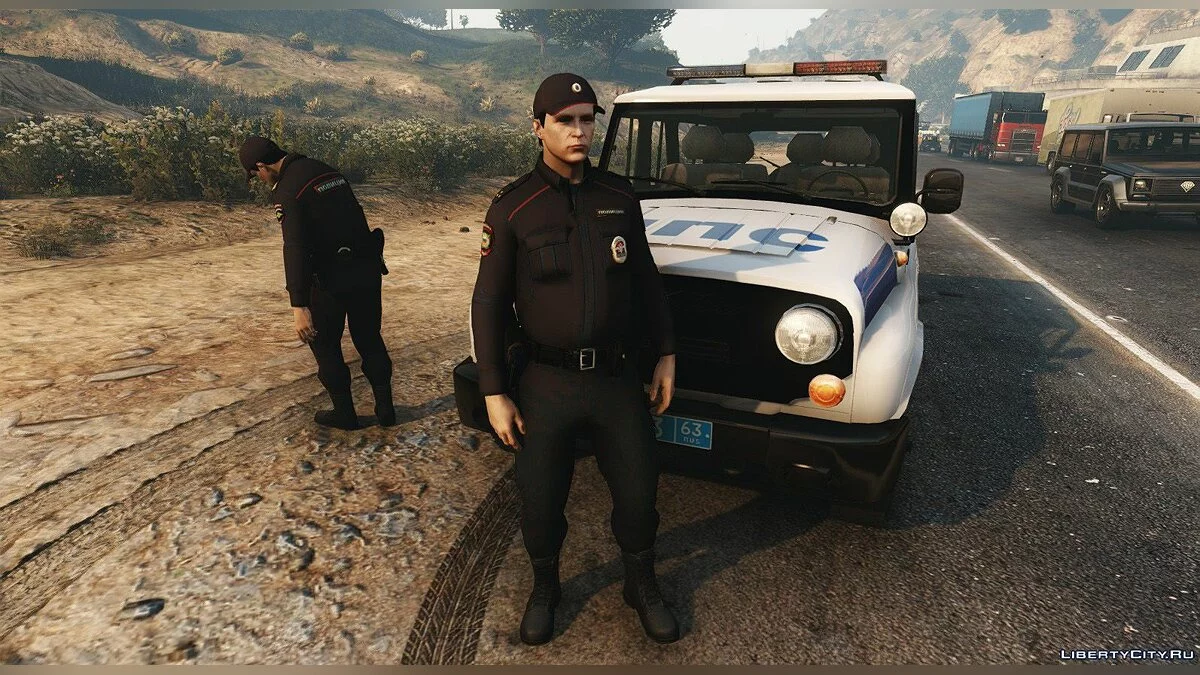 Русская полиция и росгвардия v1 / GTA 5