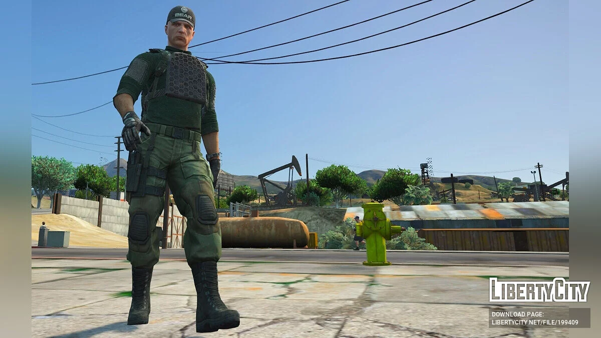 Escape from Tarkov Bear outfit for MP Male 1.0 / GTA 5