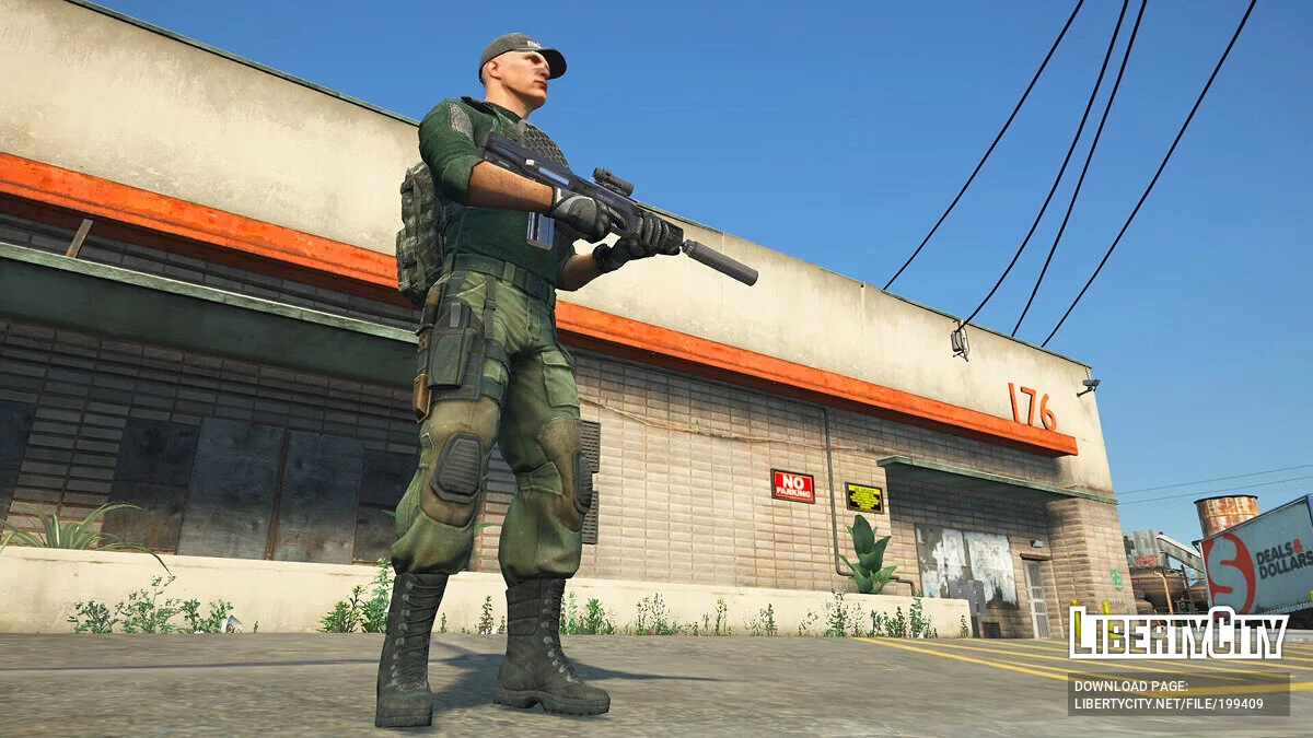 Escape from Tarkov Bear outfit for MP Male 1.0 / GTA 5