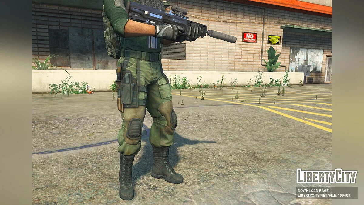 Escape from Tarkov Bear outfit for MP Male 1.0 / GTA 5