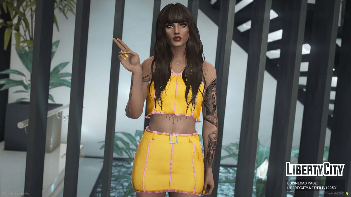 Hailey Set для MP Female / GTA 5