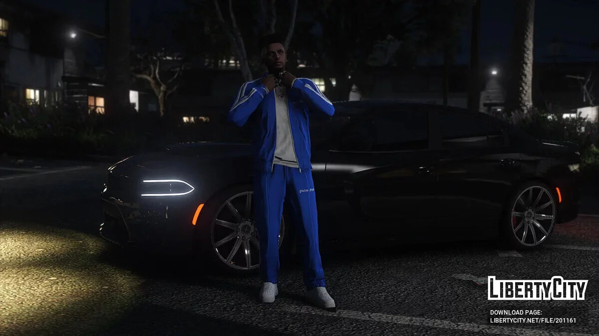 Спортивный костюм Palm Angels для MP Male 1.0 / GTA 5