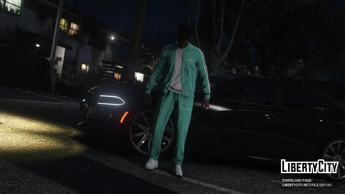 Спортивный костюм Palm Angels для MP Male 1.0 / GTA 5