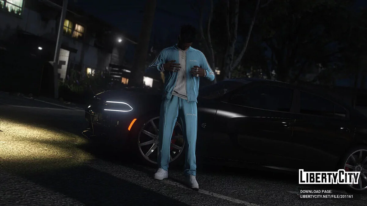 Спортивный костюм Palm Angels для MP Male 1.0 / GTA 5