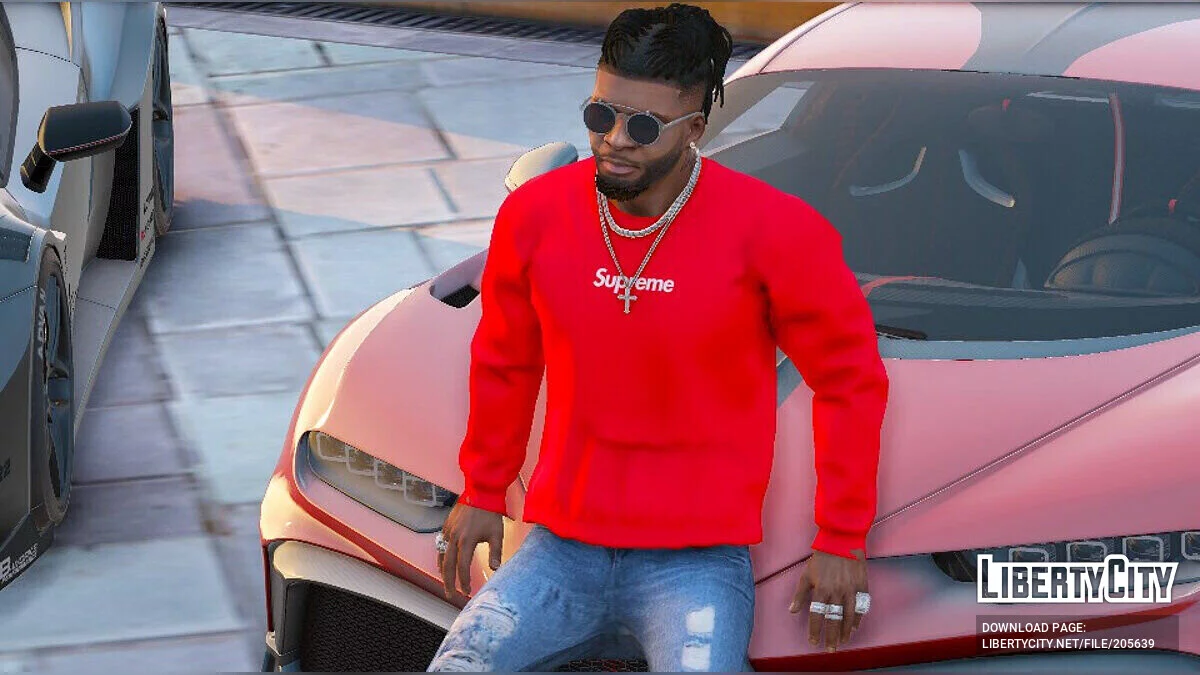 Supreme SweatShirt 3 Color / GTA 5