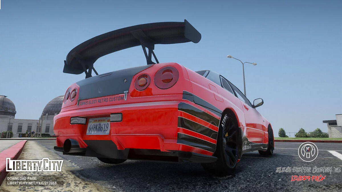 Пак винилов для Elegy Retro Custom 2003 / GTA 5