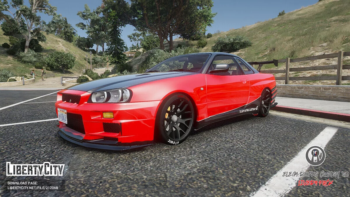 Пак винилов для Elegy Retro Custom 2003 / GTA 5